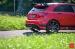 Mercedes-AMG A45 4Matic on Vossen Wheels (CV7) 2016 года